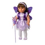 Constructive Playthings Doll Clothing - Purple Fairy Outfit for 18'' Doll