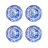 Spode Plates BLUE - Blue Italian Bread & Butter Plate - Set of Four