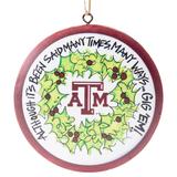 "Texas A&M Aggies Metal Ornament"
