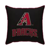Black Arizona Diamondbacks 18" x Plush Team Logo Decorative Throw Pillow