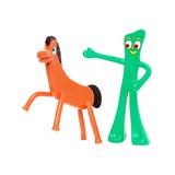 Gumby Action Figures - Gumby & Pokey Bendable Figurine Set