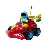 A to Z Toys Remote Control Toys - Red Cartoon Remote-Control Race Car Toy