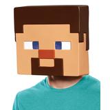 Disguise Men's Masks and Headgear - Minecraft Steve Mask