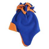 Grand Sierra Boys' Ski gloves Royal - Royal Blue & Orange Earflap Beanie