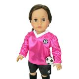 Sophia's Doll Clothing - Fuchsia Soccer Outfit for 18'' Doll