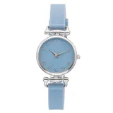 Women's Blue Rubber Watch, Size: Medium