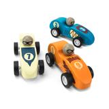 Imagination Generation Toy Cars and Trucks - Pull-Back Derby Racers