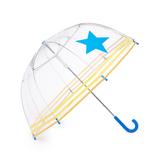 Pluie Pluie Girls' Star - Blue & Yellow Star Umbrella