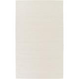 Brown/White Area Rug - Highland Dunes Dellwood Handwoven Flatweave Ivory Area Rug Viscose in Brown/White, Size 96.0 W x 0.01 D in | Wayfair