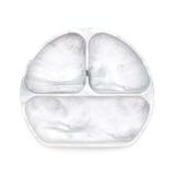 Bumkins Baby Feeding Dishes Marble - Marble-Tone Silicone Grip Dish