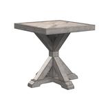 Signature Design by Ashley Furniture Console Tables Beige - Beige & Gray Beachcroft Square End Table