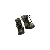 "American Fashion World Doll Clothing Multicolor - Beige Camo Forest Boot for 18"" Doll"