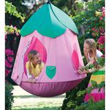 HearthSong Porch Swing in Pink, Size 94.0 H x 44.0 W x 44.0 D in | Wayfair 729677