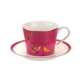Sara Miller London Cups and Saucers PINK - Pink Chelsea Tea Cup & Saucer