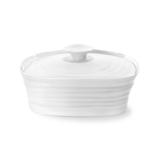 Sophie Conran Butter Dishes WHITE - White Covered Butter Dish