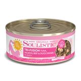 Originals Tri-Fusion Tuna Dinner with Salmon, Beef & Duck in Gravy Wet Cat Food, 5.5 oz., Case of 8, 8 X 5.5 OZ