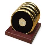 Gold LSU Tigers 4-Pack Coaster Set