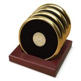 Gold Michigan Wolverines 4-Pack Coaster Set