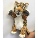 Hansa Toys Stuffed Animals ORANGE - Orange 9'' Tiger Hand Puppet