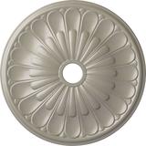 Ekena Millwork 26 3/4"OD x 3 5/8"ID x 1 3/8"P Elsinore Ceiling Medallion (Fits Canopies up to 3 5/8") Urethane, Size 0.05 H x 26.75 W x 1.375 D in