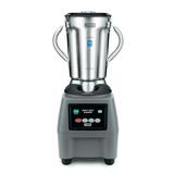 Waring CB15 Countertop Food Commercial Blender w/ Metal Container, Stainless Steel Container, 3 Speeds & Pulse, Gray, 120 V