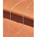 Moda Designs Women's Necklaces SILVER - Sterling Silver Box Chain