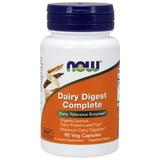 "Dairy Digest Complete, Maximum Dairy Digestion, 90 Vcaps, NOW Foods"