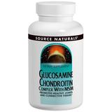 "Source Naturals, Glucosamine Chondroitin w/MSM 500/400/267mg, 60 Tablets"