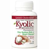 "Kyolic/Wakunaga, Kyolic Aged Garlic Extract Formula 107, with Phytosterols, 80 Capsules"