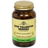 "Saw Palmetto Berries - Full Potency, 100 Vegetable Capsules, Solgar"