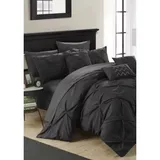 Chic Home Hannah Comforter Set - Black, Queen