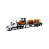 New-Ray Toys Toy Cars and Trucks - White International Lonestar Toy Flatbed & Forklift