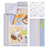 Zoomie Kids Cardiff 6 Piece Crib Bedding Set Cotton in Gray, Size 35.0 W in | Wayfair CC0495D415A840558E6DDFF237315A6B