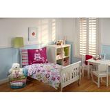 Harriet Bee Mahika Hoot Hoot 4 Piece Toddler Bedding Set Polyester in Brown/Gray/Indigo | Wayfair 74CD31BC37AB4187AE1CFD06E3B6249D