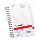 "KINGARTTM Art Paper - 5.5"" x 8.5"" 2-Pack Sketch Pad"