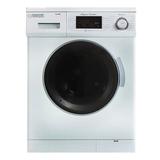 Equator 1.6 cu. ft. High Efficiency All in One Combo Washer & Electric Dryer in White, Size 33.5 H x 23.5 W x 22.0 D in | Wayfair 4400 White