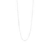 Yeidid International Women's Necklaces - Sterling Silver Rope Chain Necklace