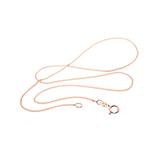 Yeidid International Women's Necklaces $4.72 - 18k Rose Gold-Plated Box Chain Necklace