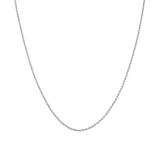 Chamonix Women's Necklaces - Sterling Silver Diamond-Cut Bead Chain Necklace