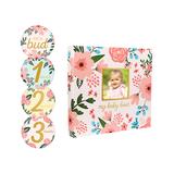 Pearhead Keepsake Memory Books - 'My Baby Book' Floral Journal & Sticker Set