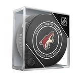 Arizona Coyotes Unsigned InGlasCo Official Game Puck