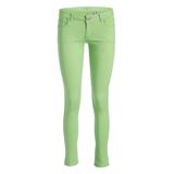 Miss Kitty Couture Women's Denim Pants and Jeans Lime - Lime Low-Rise Skinny Jeans - Juniors