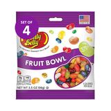 Jelly Belly - Fruit Bowl Jelly Beans 3.5-Oz. Bag - Set of 4