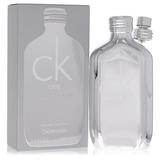 Ck One Platinum For Women By Calvin Klein Eau De Toilette Spray (unisex) 3.4 Oz