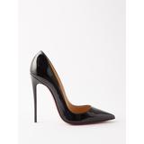 So Kate Patent Red Sole Pumps - Black - Christian Louboutin Heels