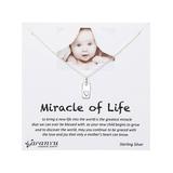 Sapanyu Women's Necklaces Sterling - Sterling Silver Miracle of Life Inspiration Necklace