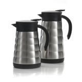 IMPULSE! Abeille Creamer 2.5 Cup Coffee Carafe Stainless Steel in Black/Brown/Gray, Size 7.0 H x 4.0 W x 4.0 D in | Wayfair 8365