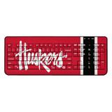 Nebraska Huskers Wireless USB Keyboard