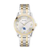 Men's Silver/Gold Kentucky Wildcats Classic Two-Tone Round Watch