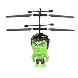 World Tech Toys Marvel Hulk Flying Figure Helicopter, Multicolor